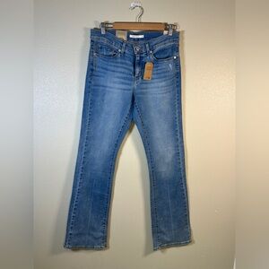 Levi’s Women’s Classic Bootcut ,Stretch, Mid Rise Size 6 Med W28 L 32 - NWT